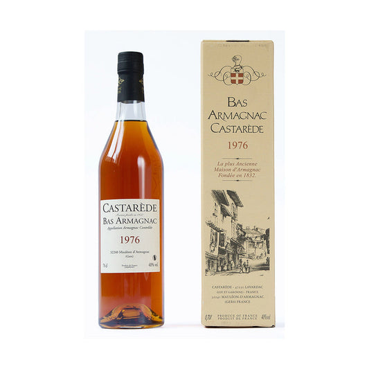 Armagnac Castarede 1976 (1x50cl) TwoMoreGlasses.com- Two More Glasses