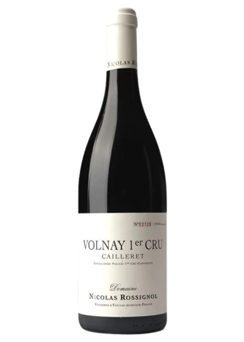 Nicolas Rossignol Volnay 1er Cru Cailleret 2018 (1x75cl) TwoMoreGlasses.com- Two More Glasses