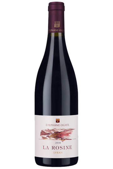 Michel & Stephane Ogier La Rosine Syrah Collines Rhodaniennes IGP 2020 (1x75cl) TwoMoreGlasses.com- Two More Glasses