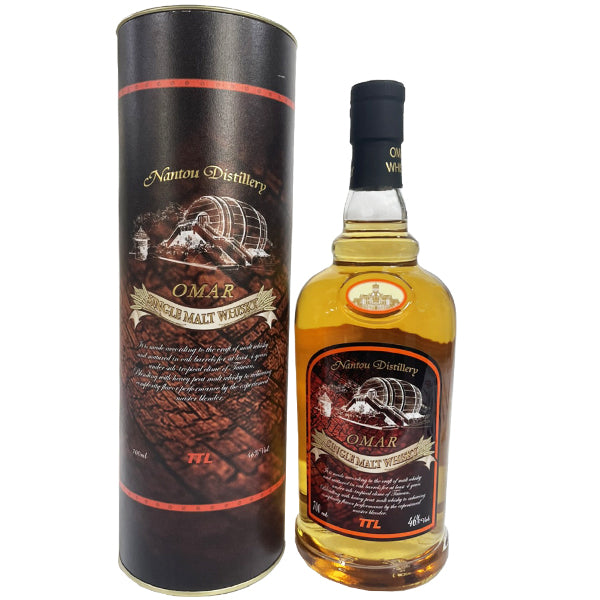 OMAR 煙燻焦香 Nantou Distillery Single Malt Whisky (1x70cl)