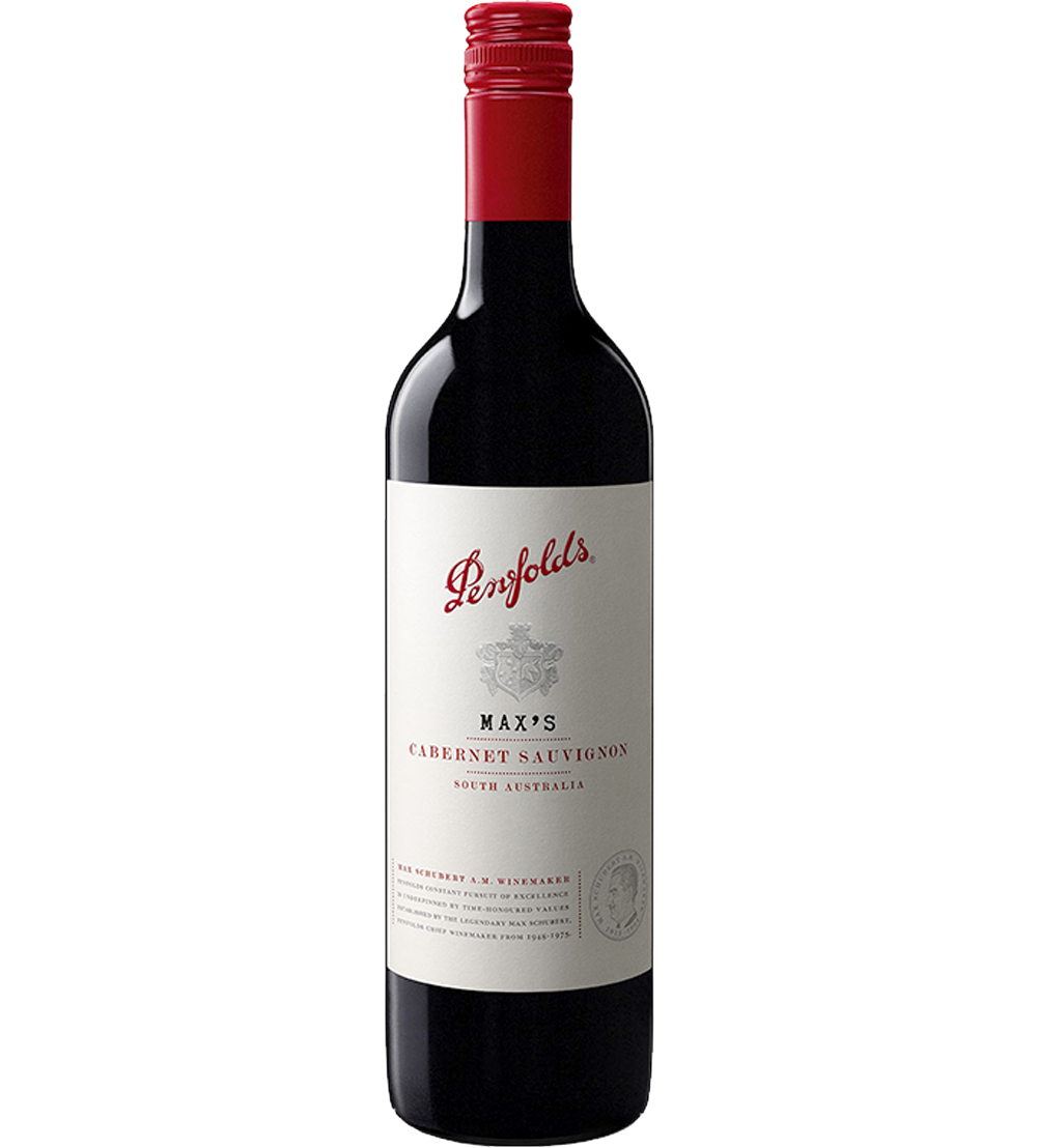 Penfolds Max's Cabernet Sauvignon 2019 (1x75cl) TwoMoreGlasses.com- Two More Glasses