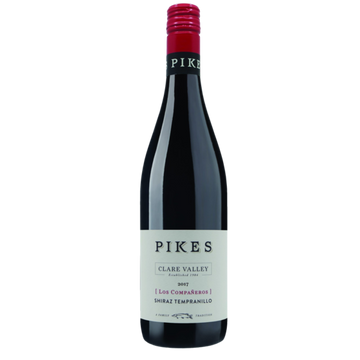 Pikes Los Companeros Shiraz Tempranillo 2020 (1x75cl) TwoMoreGlasses.com- Two More Glasses