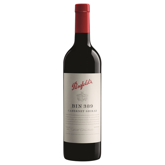 Penfolds Bin 389 Cabernet Shiraz 2019 (1x75cl) - TwoMoreGlasses.com