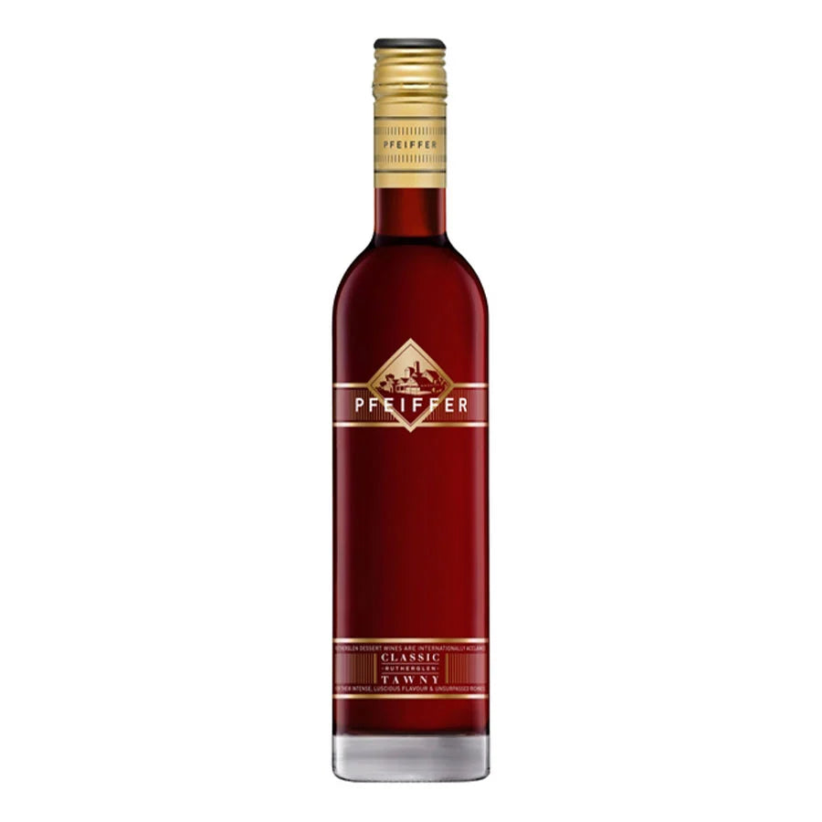 Pfeiffer Classic Rutherglen Tawny N.V. (1x50cl) TwoMoreGlasses.com- Two More Glasses