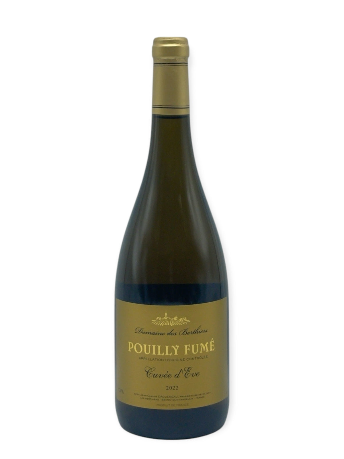 Domaine des Berthiers Jean Claude Dagueneau "Cuvee d'Eve" Pouilly Fume Blanc 2020 (1x75cl) TwoMoreGlasses.com- Two More Glasses