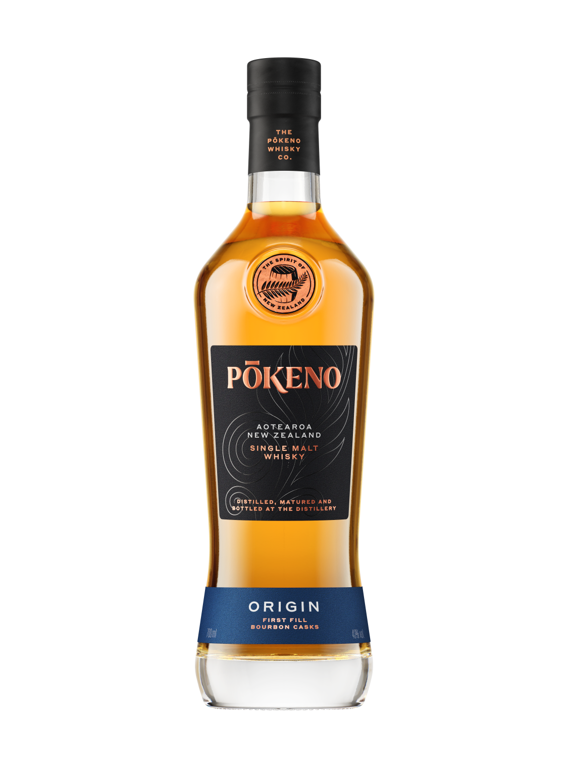 Pokeno "Origin" Aotearoa New Zealand Single Malt Whisky (1x70cl)