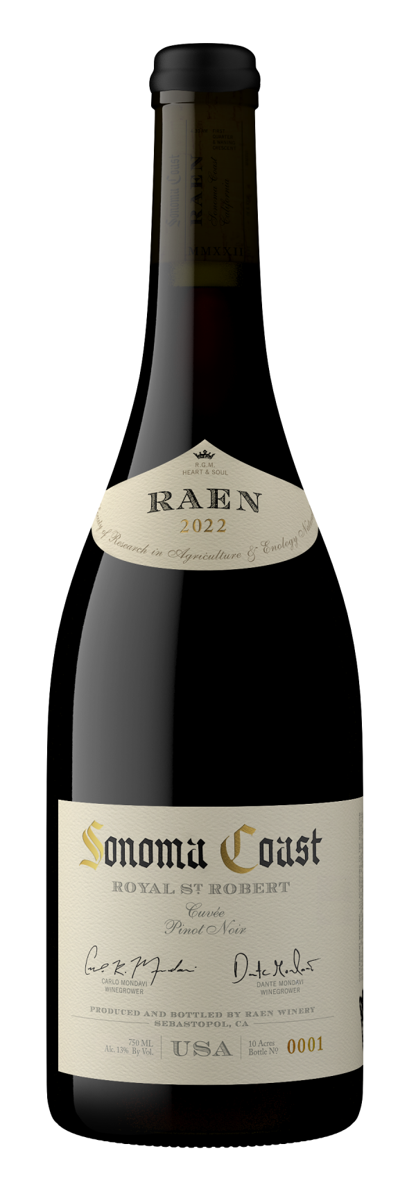 Raen Sonoma Coast (Royal ST. Robert Cuvee) 2022 (1x75cl)