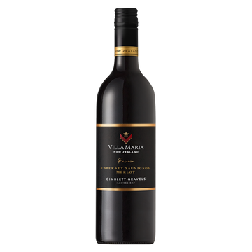 Villa Maria Reserve Gimblett Gravels Hawkes Bay Cabernet Sauvignon Merlot (SC) 2018 (1x75cl) TwoMoreGlasses.com- Two More Glasses