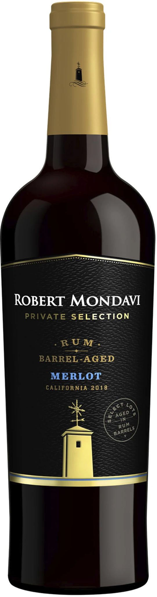 Robert Mondavi Private Selection Rum Barrel-Aged Merlot 2019 (1x75cl)