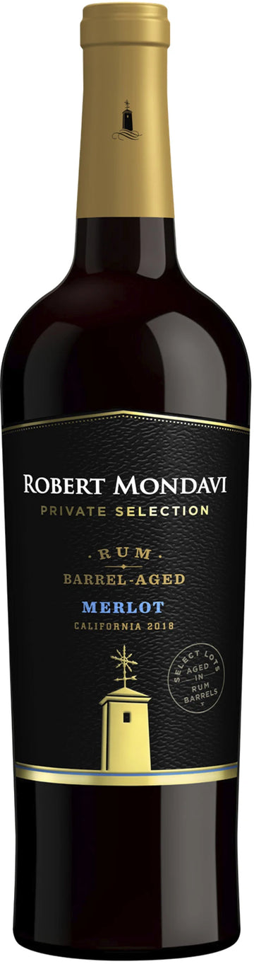Robert Mondavi Private Selection Rum Barrel-Aged Merlot 2019 (1x75cl)
