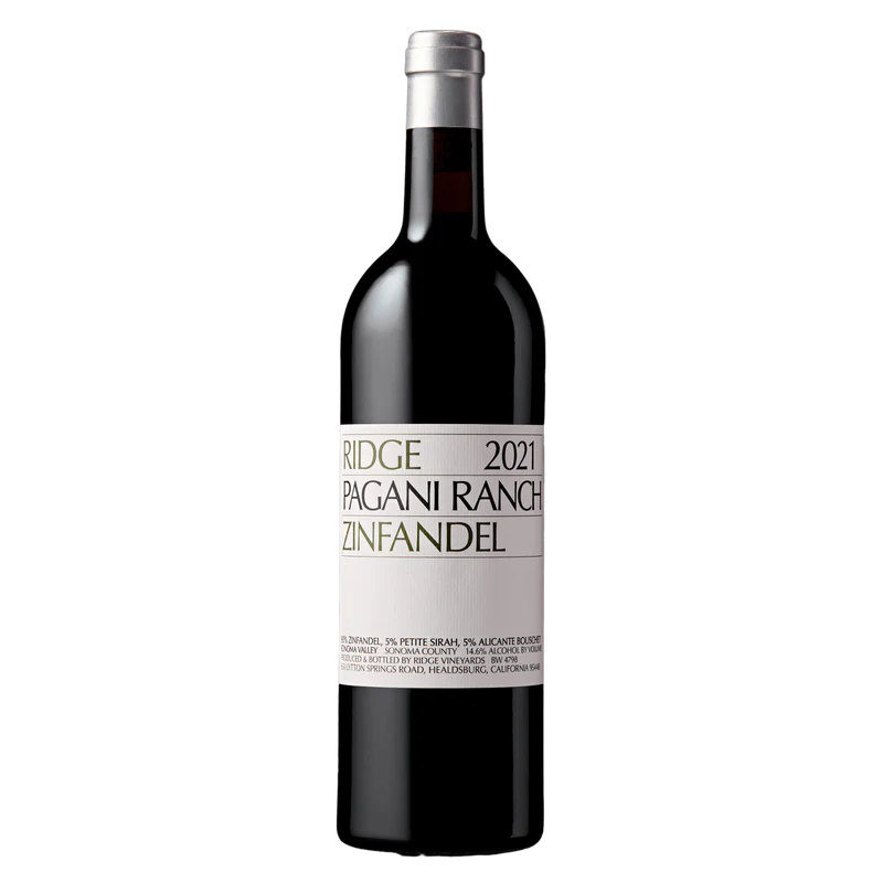 Ridge Pagani Ranch Sonoma Valley Zinfandel Blend 2021 (1x75cl)