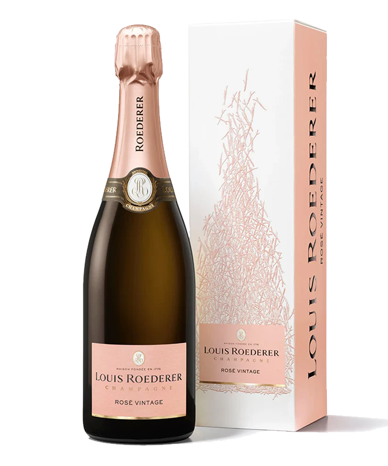 CHAMPAGNE LOUIS ROEDERER Brut Rose Vintage 2017 (Graphic Gift Box) (1x75cl)
