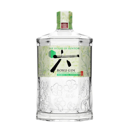Suntory Roku Gin Noryo Tea Edition (1x70cl) TwoMoreGlasses.com- Two More Glasses