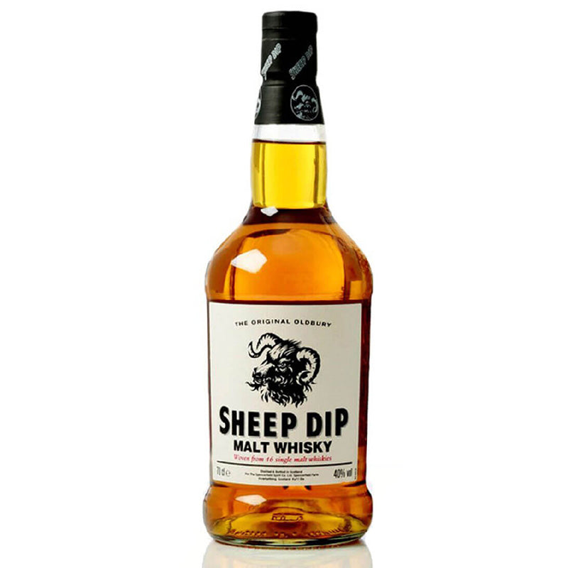 Sheep Dip Blended Malt Whisky 40% (1x75cl) TwoMoreGlasses.com- Two More Glasses