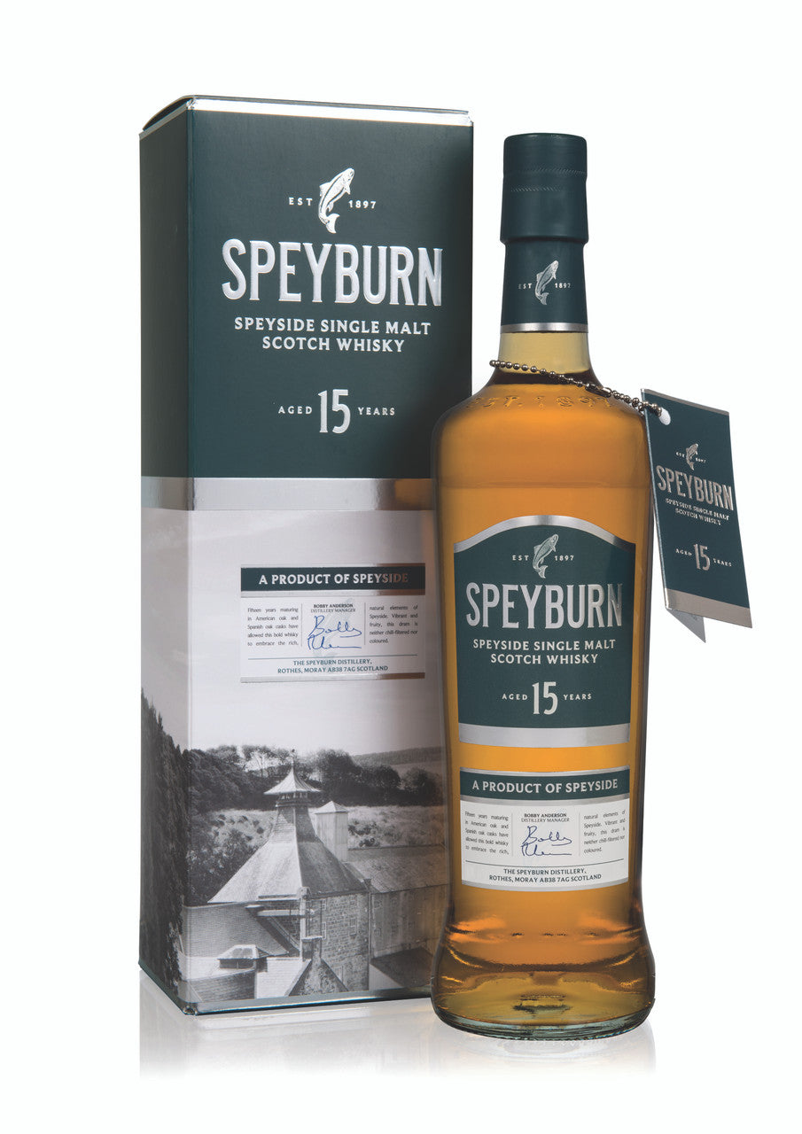 Speyburn 15YO Single Malt (1x70cl) - TwoMoreGlasses.com