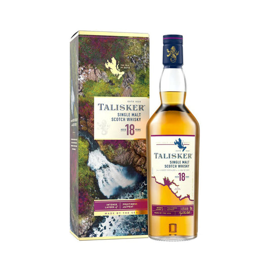 Talisker 18 Years (1x70cl) TwoMoreGlasses.com- Two More Glasses