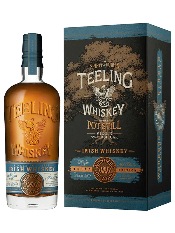 Teeling Wonders of Wood Single Pot Still Series I NV (1x70cl) TwoMoreGlasses.com- Two More Glasses