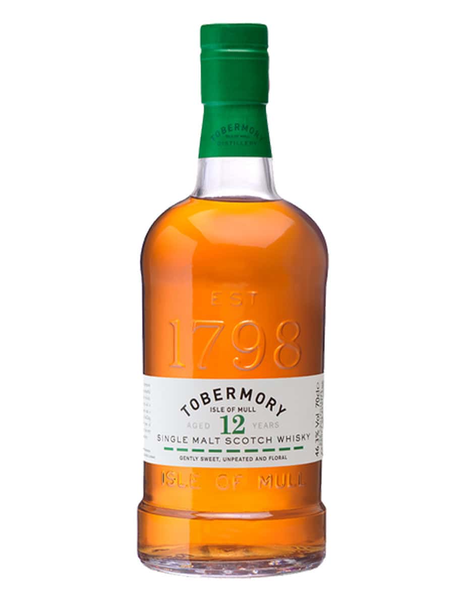 Tobermory 12 Year Old 46.3%  (1x70cl) TwoMoreGlasses.com- Two More Glasses