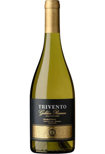 Trivento Golden Reserve Chardonnay Mendoza 2010 (1x75cl) TwoMoreGlasses.com- Two More Glasses
