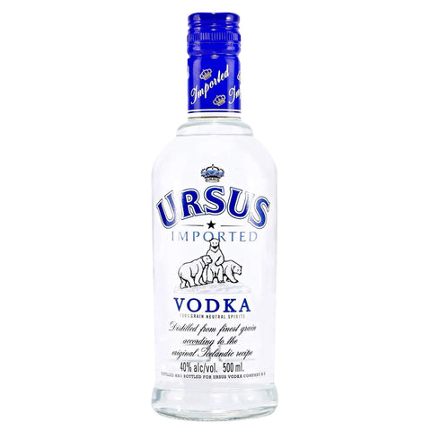 Ursus Natural Vodka 40% (1x100cl) TwoMoreGlasses.com- Two More Glasses