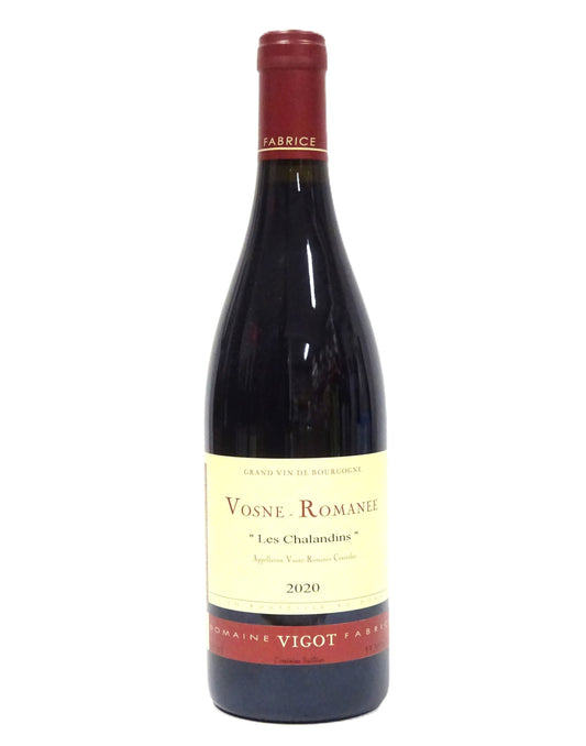 Domaine Vigot Fabrice - Vosne Romanee Les Chalandins 2015 (1x75cl) TwoMoreGlasses.com- Two More Glasses