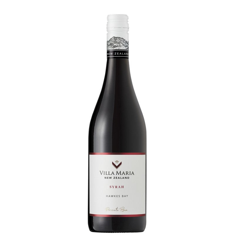 Villa Maria Private Bin Hawkes Bay Syrah  (SC) 2012 (1x75cl) TwoMoreGlasses.com- Two More Glasses
