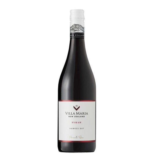 Villa Maria Private Bin Hawkes Bay Syrah  (SC) 2012 (1x75cl) TwoMoreGlasses.com- Two More Glasses