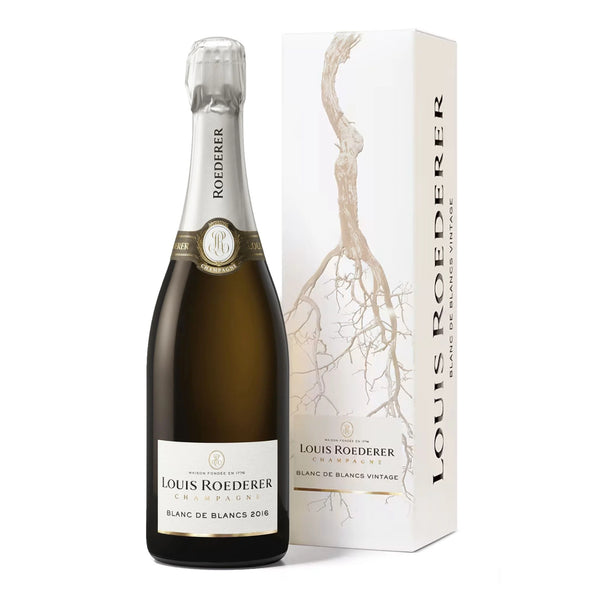 CHAMPAGNE LOUIS ROEDERER Brut Blanc de Blancs 2016 (Graphic Gift Box) (1x75cl)