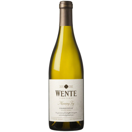 Wente Morning Fog Chardonnay 2024 (Screw Cap) (1x75cl) TwoMoreGlasses.com- Two More Glasses