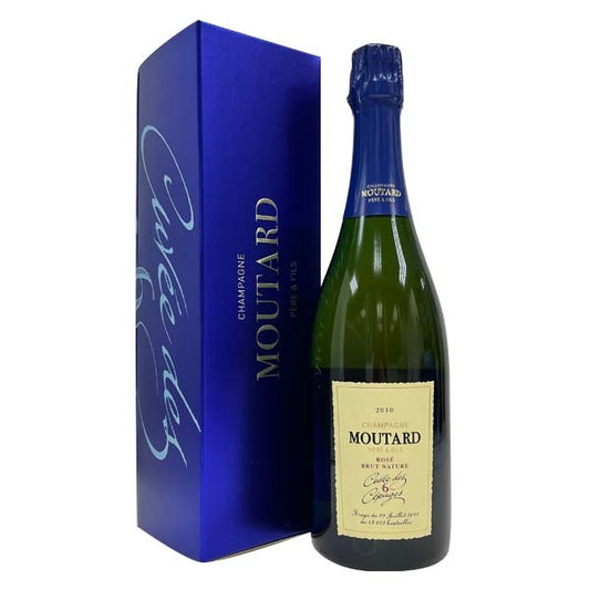 Moutard Pere et Fils, Cuvee 6 Cepages Rose 2010 (1x75cl) TwoMoreGlasses.com- Two More Glasses