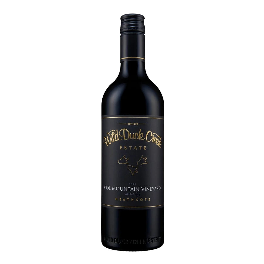 Wild Duck Creek Heathcote Col Mountain Vineyard Grenache 2022 (1x75cl) TwoMoreGlasses.com- Two More Glasses