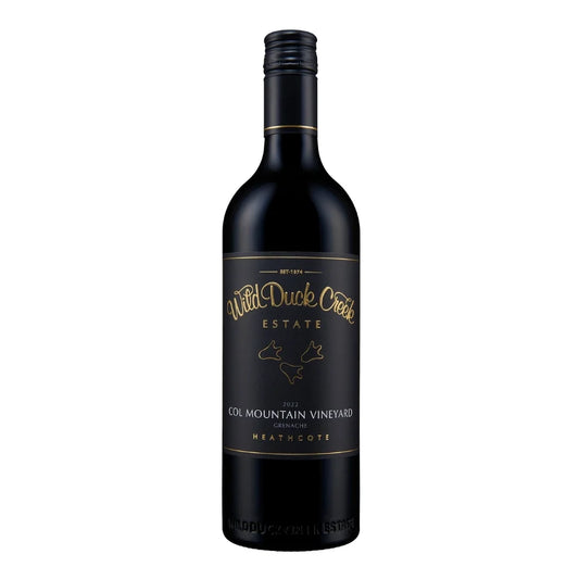 Wild Duck Creek Heathcote Col Mountain Vineyard Grenache 2022 (1x75cl) TwoMoreGlasses.com- Two More Glasses