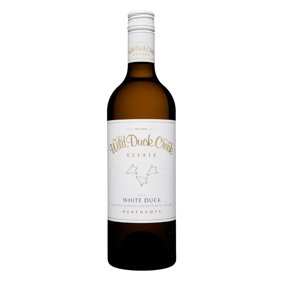 Wild Duck Creek Heathcote White Duck 2024 (1x75cl) TwoMoreGlasses.com- Two More Glasses