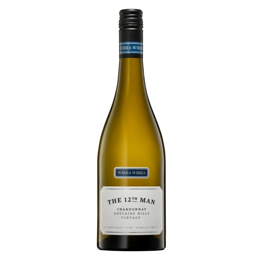 Wirra Wirra The 12th Man Chardonnay (Adelaide Hills) 2025 (1x75cl) TwoMoreGlasses.com- Two More Glasses