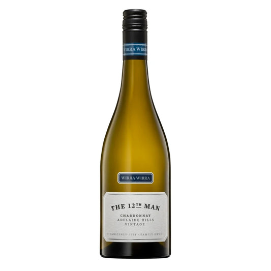 Wirra Wirra The 12th Man Chardonnay (Adelaide Hills) 2025 (1x75cl) TwoMoreGlasses.com- Two More Glasses
