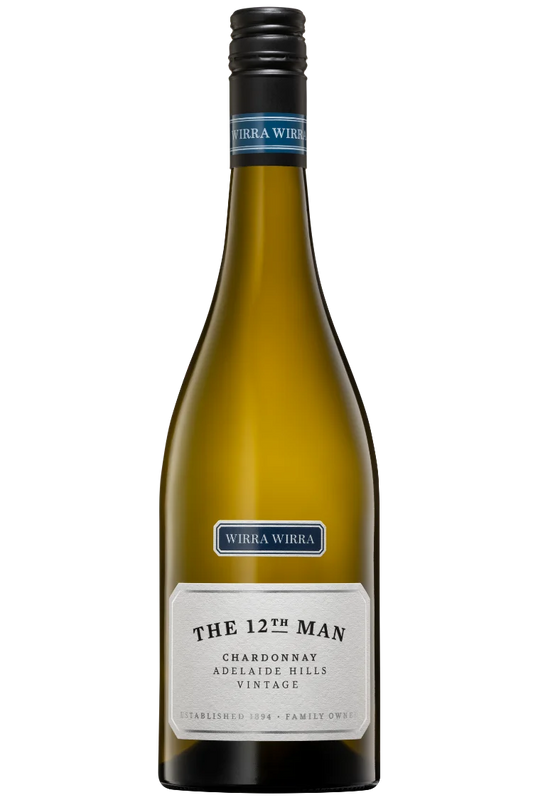 Wirra Wirra The 12th Man Chardonnay (Adelaide Hills) 2024 (1x75cl) TwoMoreGlasses.com- Two More Glasses