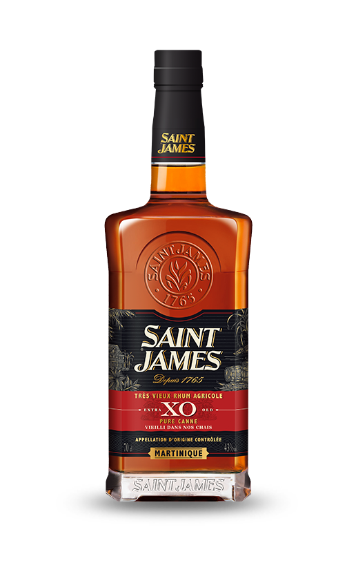 Saint James X.O Rhum Vieux Agricole 43% (1x70cl) TwoMoreGlasses.com- Two More Glasses