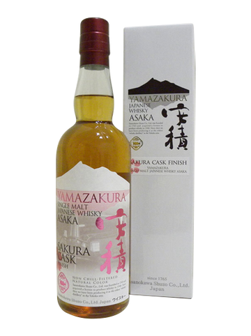 Yamazakura Asaka Sakura Cask Finish Single Malt Whisky (1x70cl)