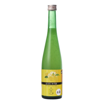 Yoshinogawa Yuzu Shu 吉乃川 柚子酒 (1x50cl) TwoMoreGlasses.com- Two More Glasses