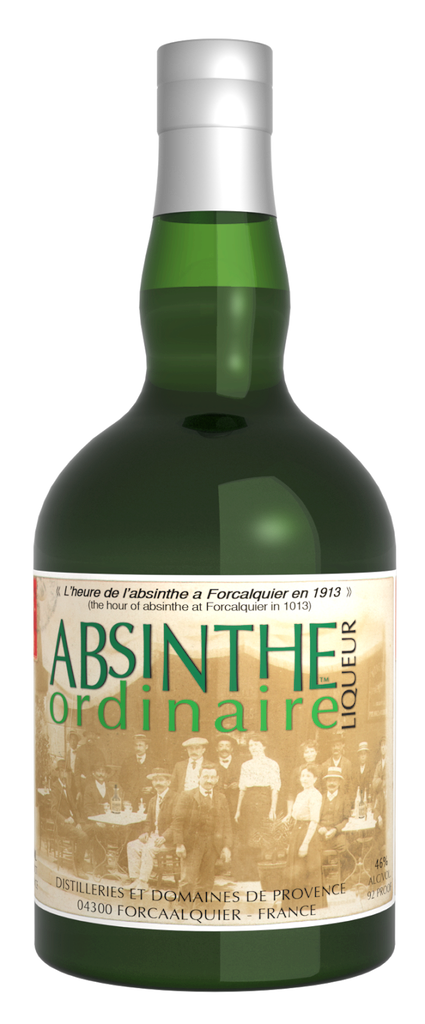 Distilleries et Domaines de Provence Absinthe Ordinaire 46% (1x75cl) TwoMoreGlasses.com- Two More Glasses