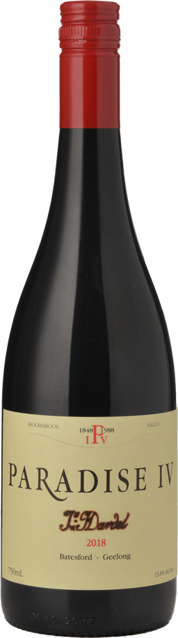 PARADISE IV, Dardel Shiraz Moorabool Estate 2015 (1x75cl) TwoMoreGlasses.com- Two More Glasses
