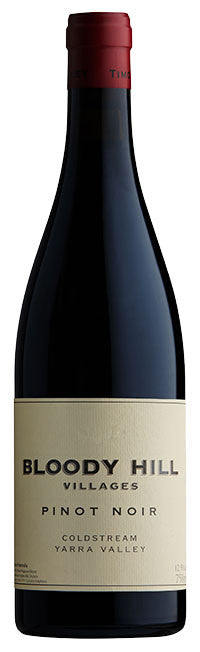 Bloody Hill Villages Coldstream Pinot Noir 2025 (1x75cl) TwoMoreGlasses.com- Two More Glasses