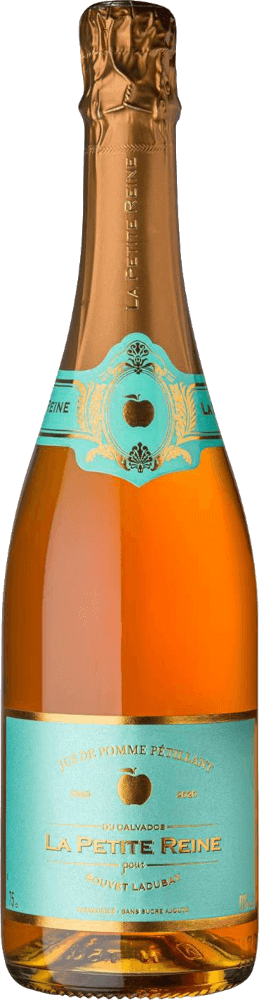 Bouvet Ladubay La Petite Reine Sparkling Apple Juice (1x75cl) TwoMoreGlasses.com- Two More Glasses