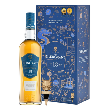 Glen Grant 18 Years Old Single Malt Scotch Whisky Year of the Dragon Gift box (1x70cl)