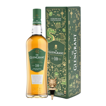 Glen Grant 10 Years Old Single Malt Scotch Whisky Year of the Dragon Gift box(1x70cl)