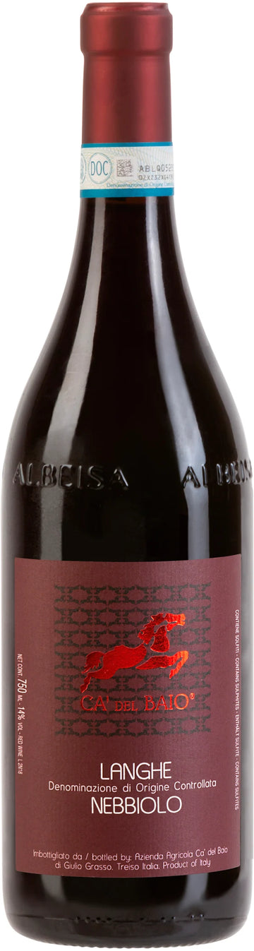 Ca' del Baio Langhe Nebbiolo D.O.C. 2023 (1x75cl)
