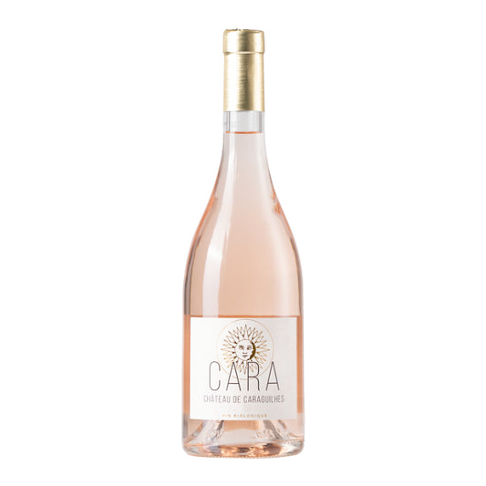 Chateau de Caraguilhes "Cara de Caraguilhes" Rose 2024 (1x75cl) TwoMoreGlasses.com- Two More Glasses