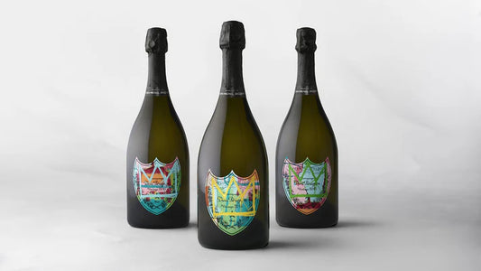 Dom Perignon Vintage 2015 Jean-Michel Basquiat Special Edition (Set of 3) (3x75cl) TwoMoreGlasses.com- Two More Glasses