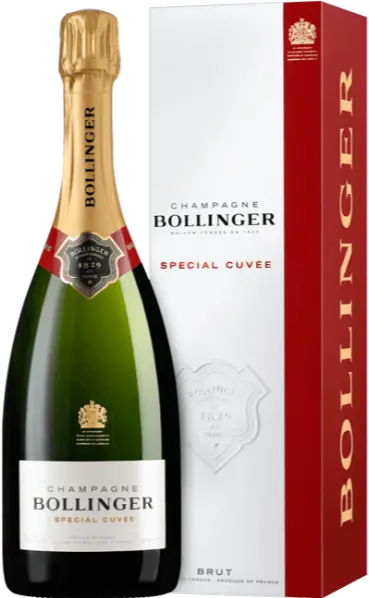 Bollinger Special Cuvee with Giftbox (1x75cl) TwoMoreGlasses.com- Two More Glasses