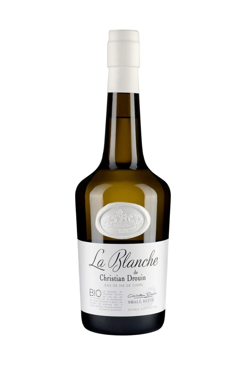 Christian Drouin Coeur de Lion "La Blanche de Christian Drouin" Eau de Vie de Cidre (1x70cl) TwoMoreGlasses.com- Two More Glasses